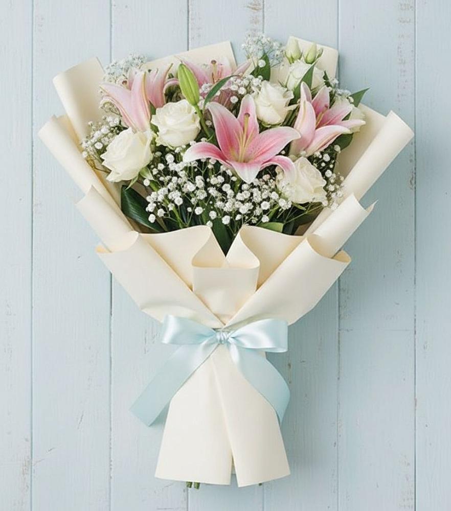 Букет цветов из: Лилии в Балабаново