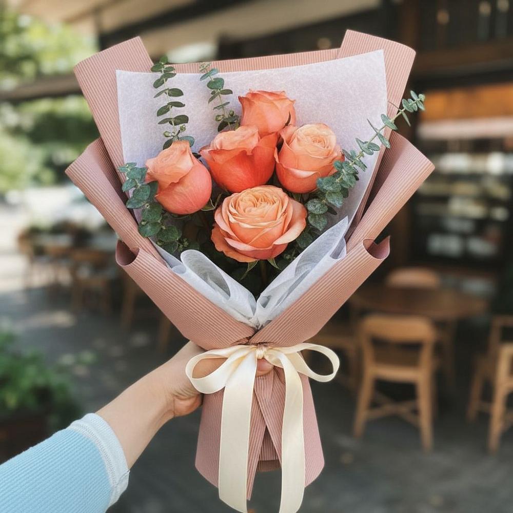 Букет цветов из: Розы в Балабаново