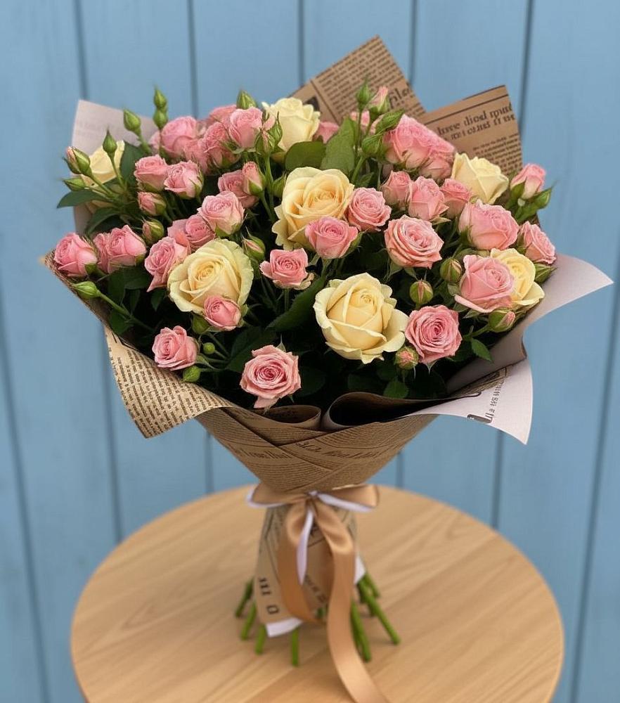 Букет цветов из: Розы в Балабаново