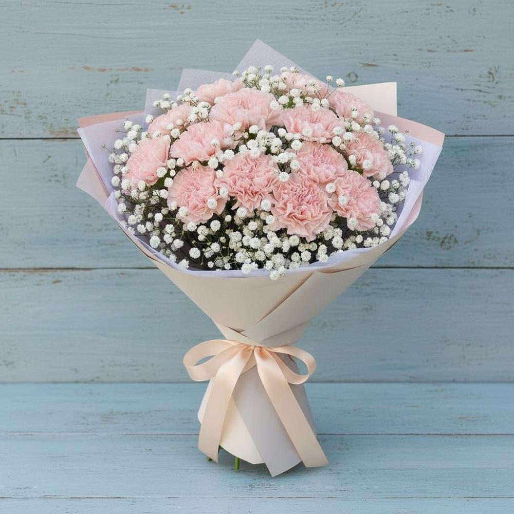 Букет цветов из: Гвоздики в Балабаново