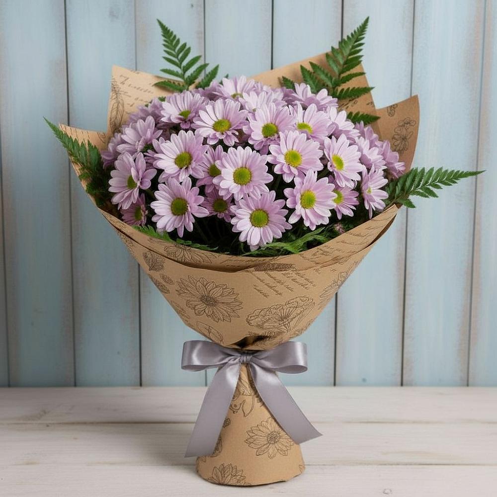Букет цветов из: Хризантемы в Балабаново