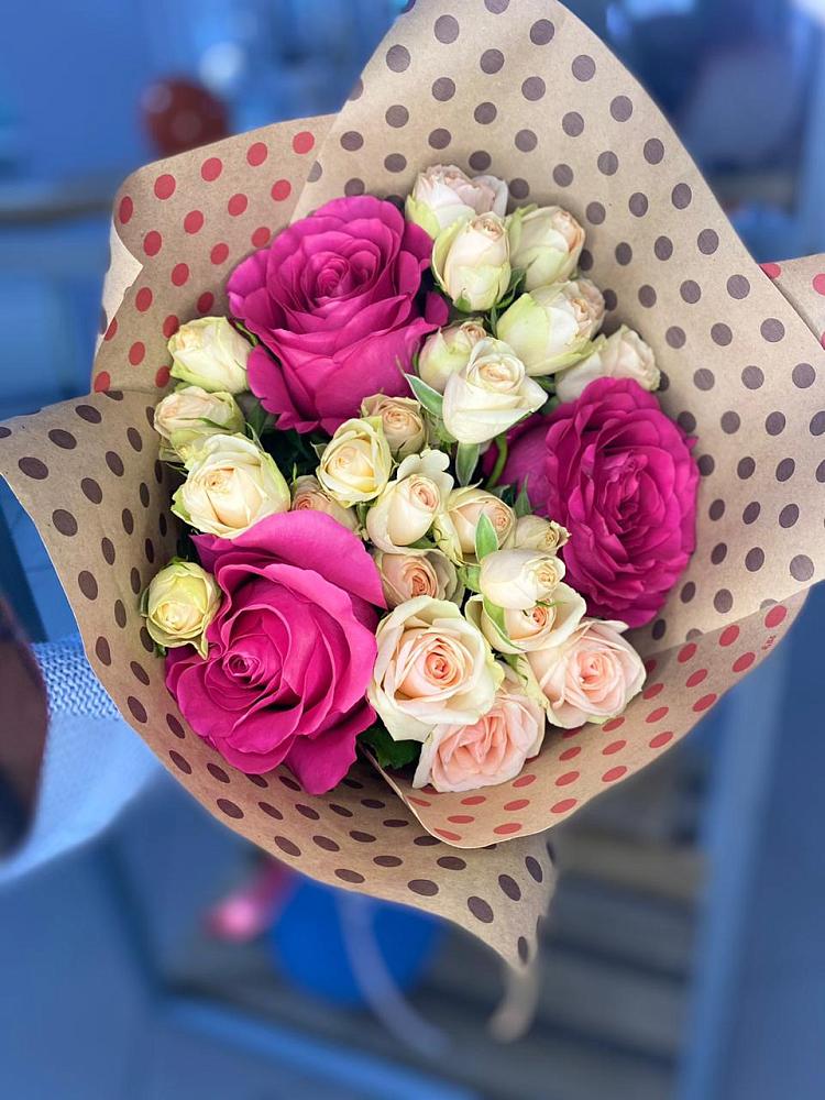 Букет цветов из: Розы в Балабаново