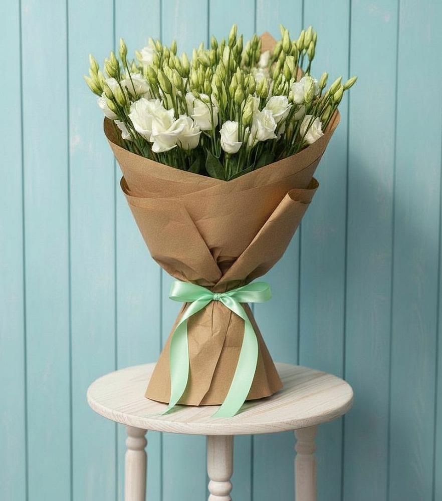 Букет цветов из: Лизиантусы в Балабаново