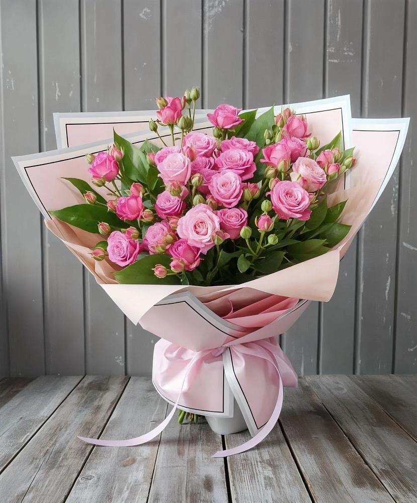 Букет Розовый кустик в Балабаново