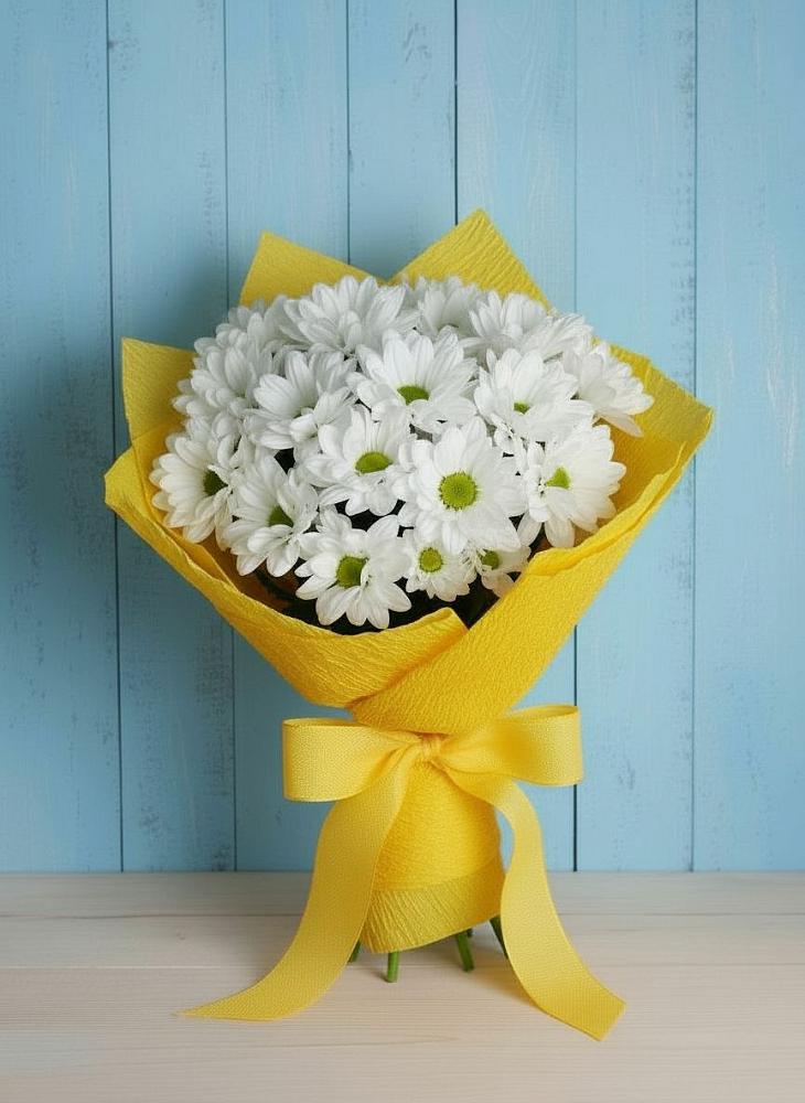 Букет цветов из: Хризантемы в Балабаново