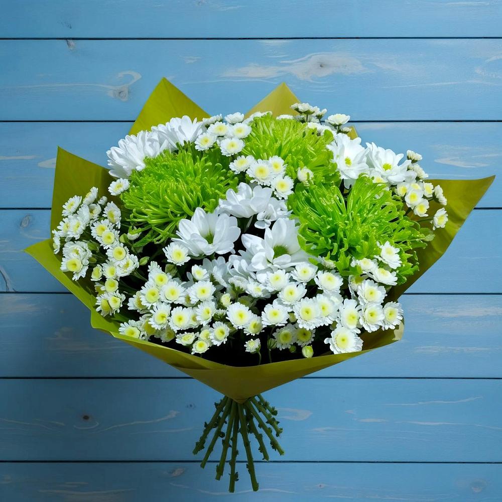 Букет цветов из: Хризантемы в Балабаново