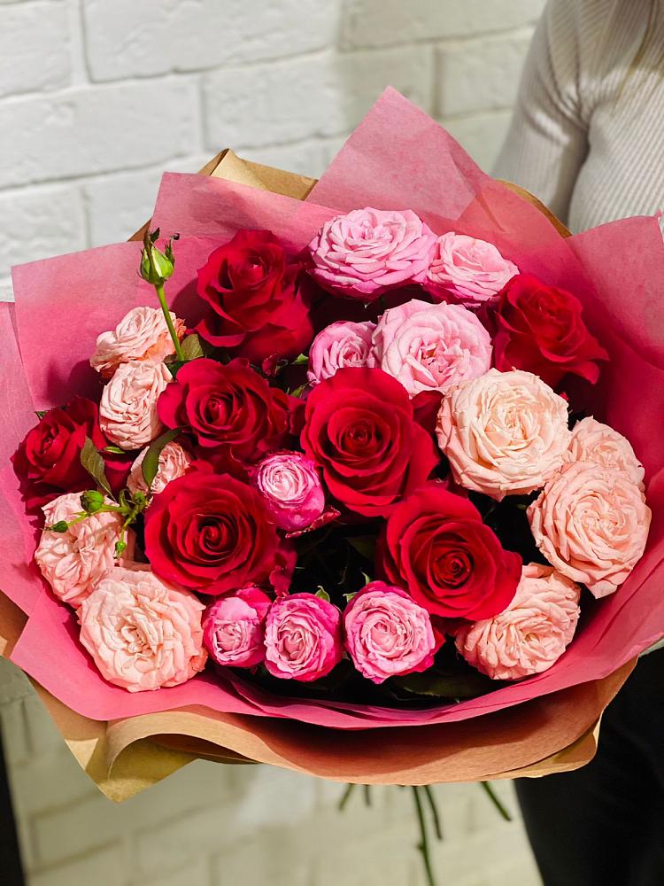 Букет цветов из: Розы в Балабаново