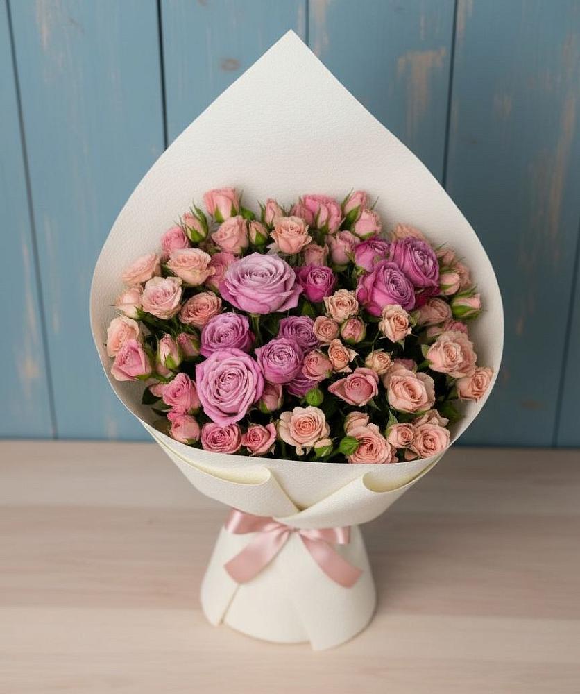 Букет цветов из: Розы в Балабаново