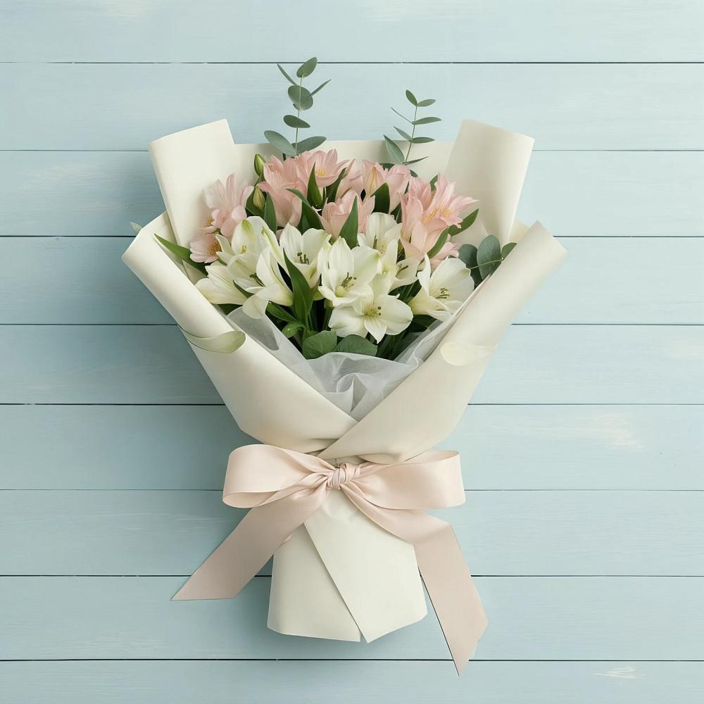 Букет цветов из: Альстромерии в Балабаново