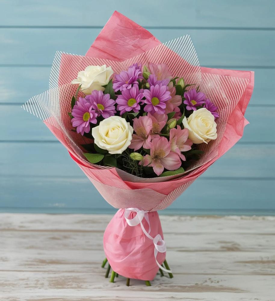 Букет цветов из: Герберы в Балабаново