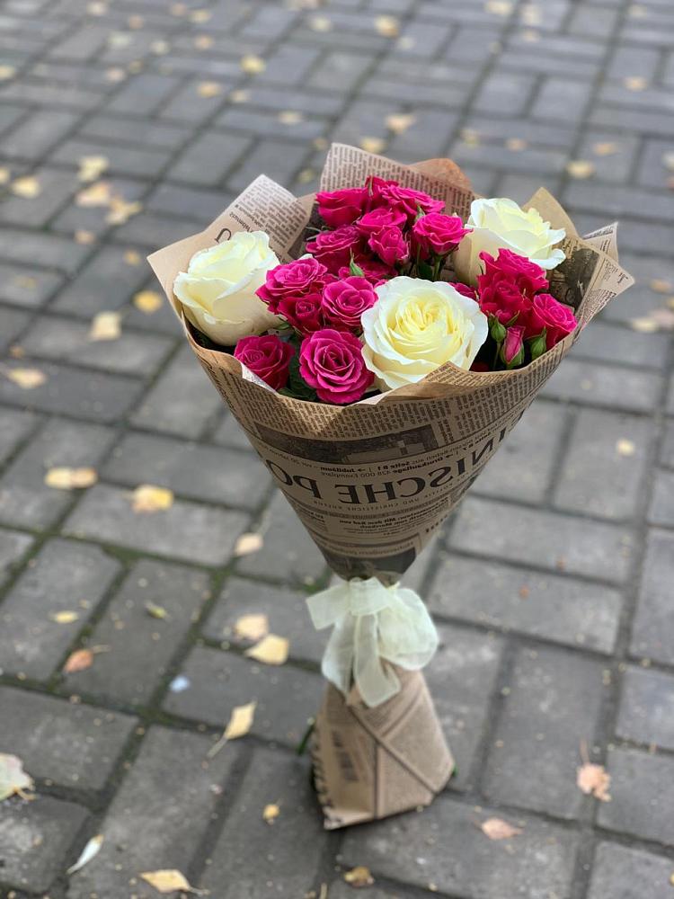 Букет цветов из: Розы в Балабаново