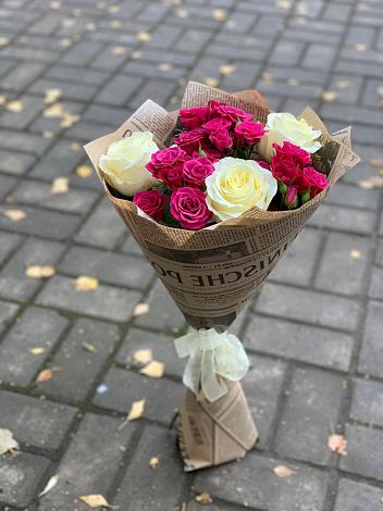 Букет цветов из: Розы в Балабаново