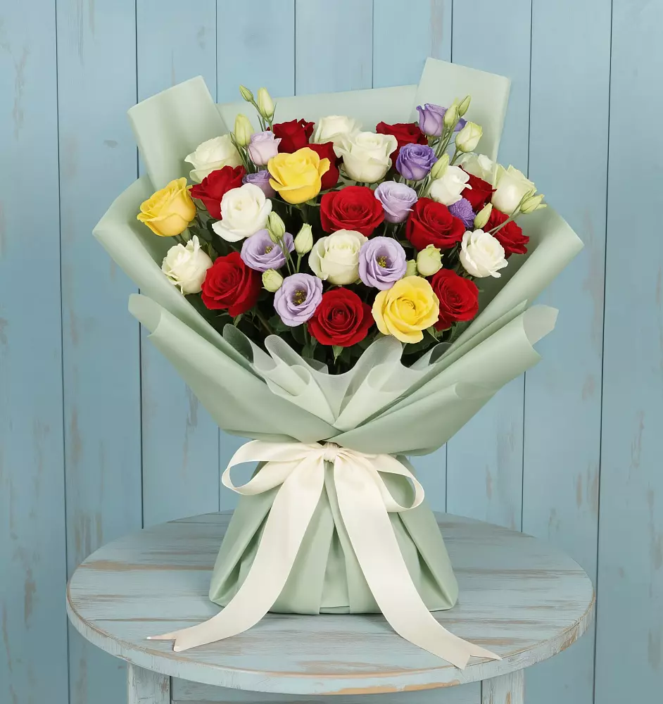 Букет цветов из: Розы в Балабаново